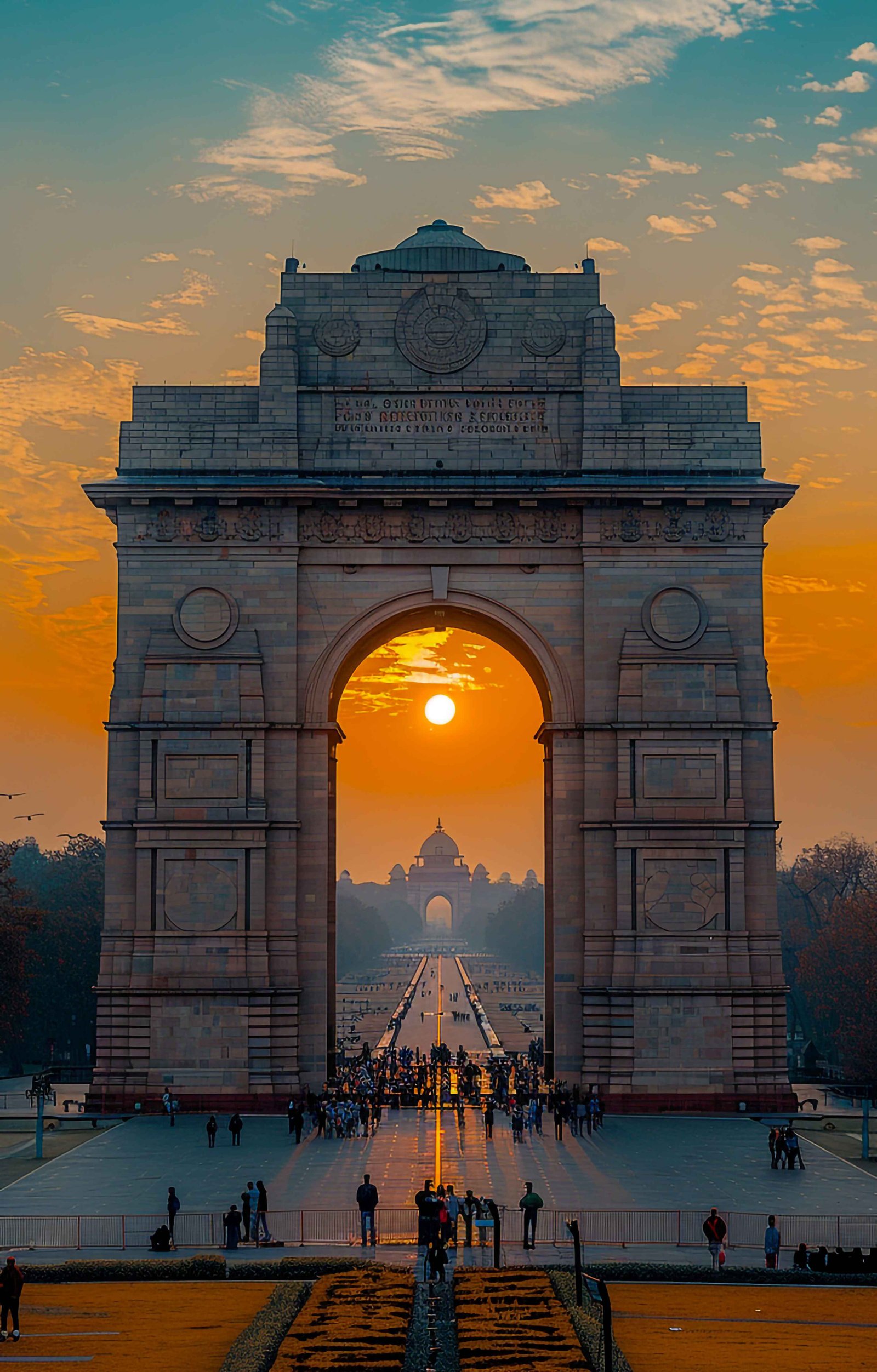 India Gate Night View